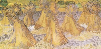 Sheaves of Wheat (nn04), Vincent Van Gogh